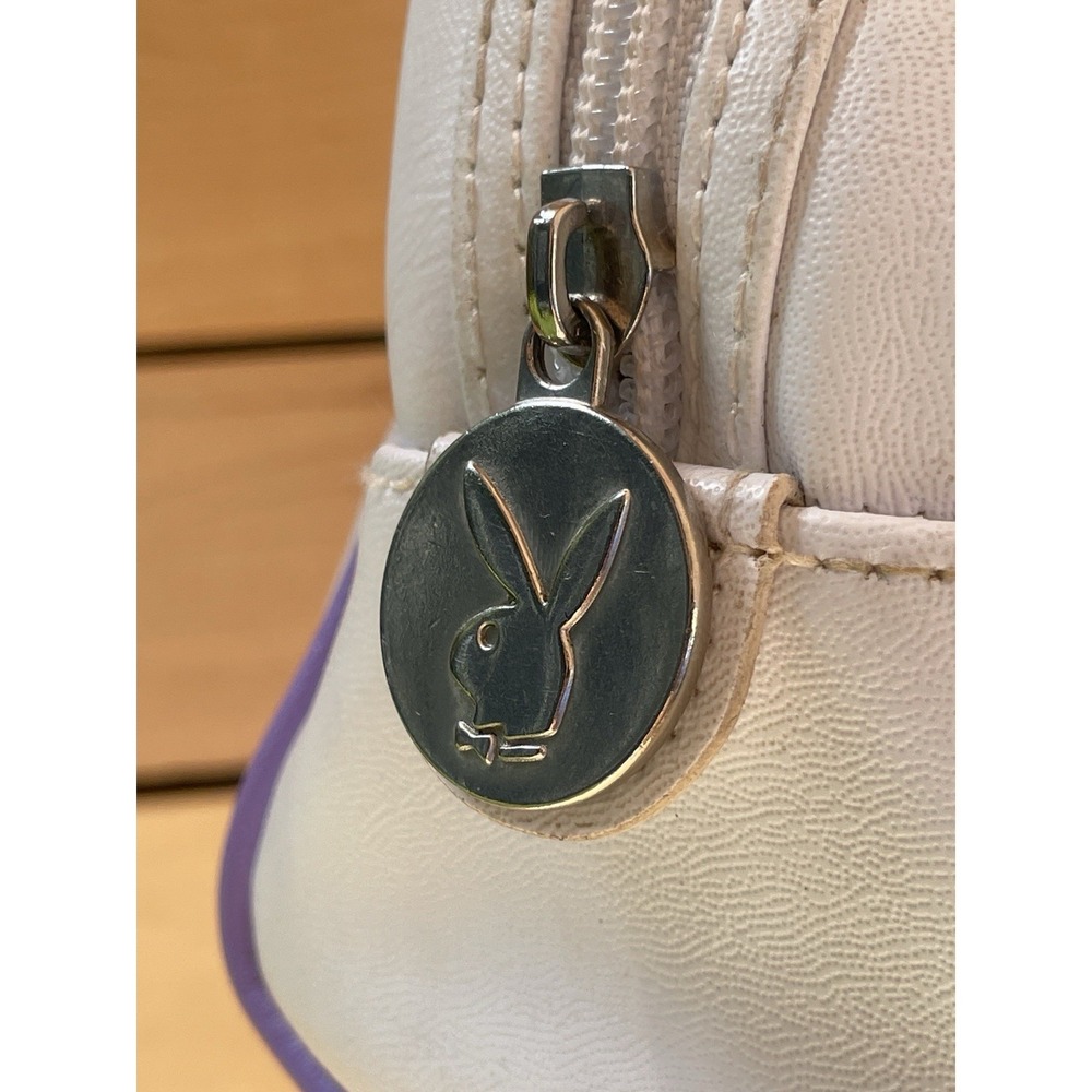 Vintage Playboy Bunny Hand Purse Rare Purple White Y2K - Picture 3 of 11